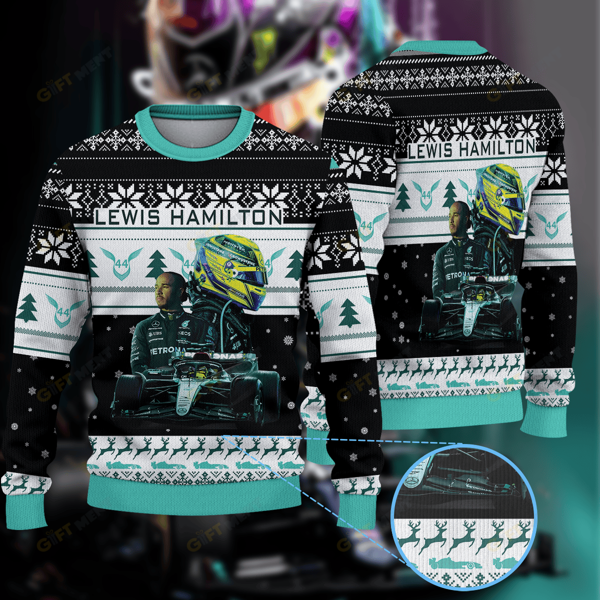 Lewis Hamilton Ugly Sweater