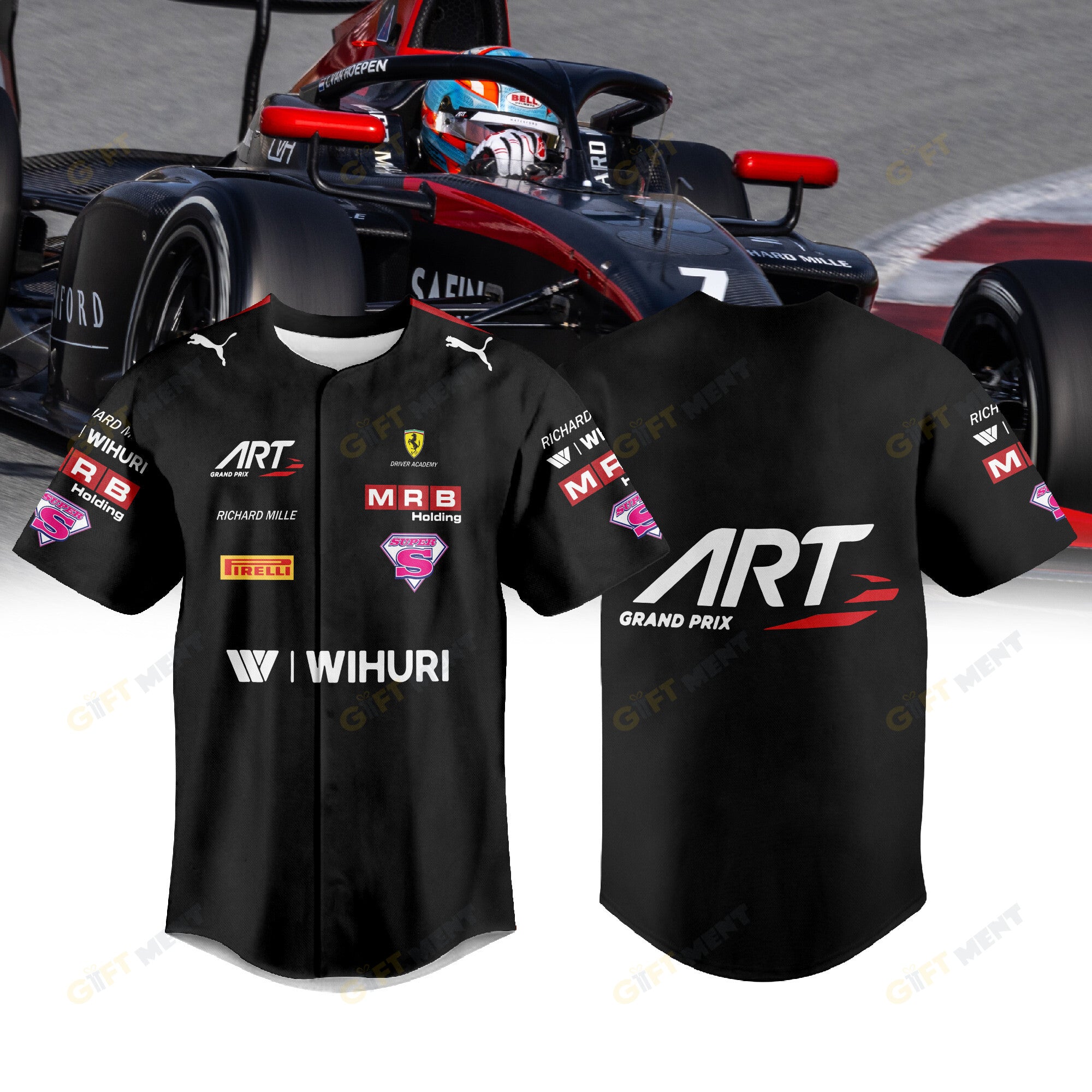 ART Grand Prix F3 Baseball Jersey
