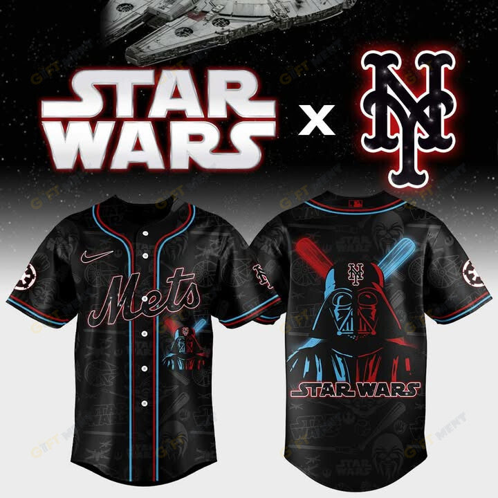 New York Mets X Star Wars Baseball Jersey MLB