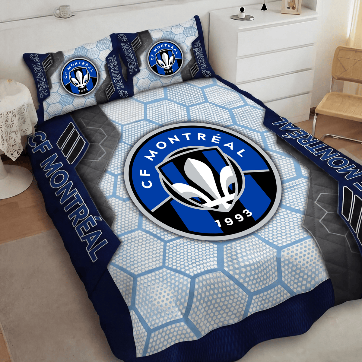 CF Montréal Inspired Quilt Set