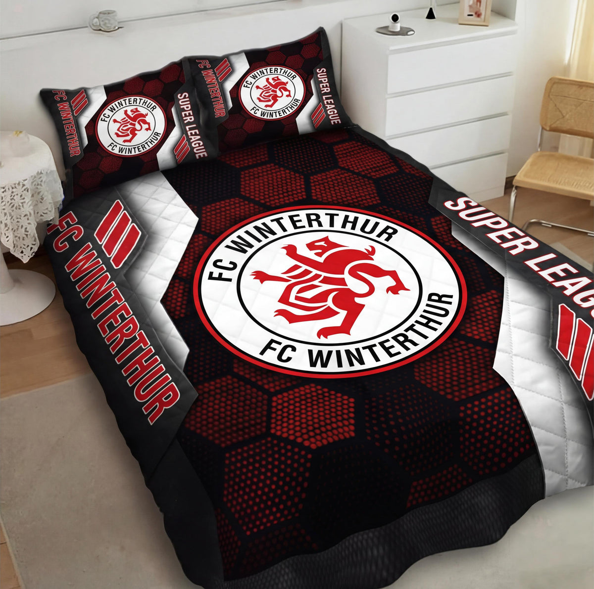 FC Winterthur Inspired Quilt Set